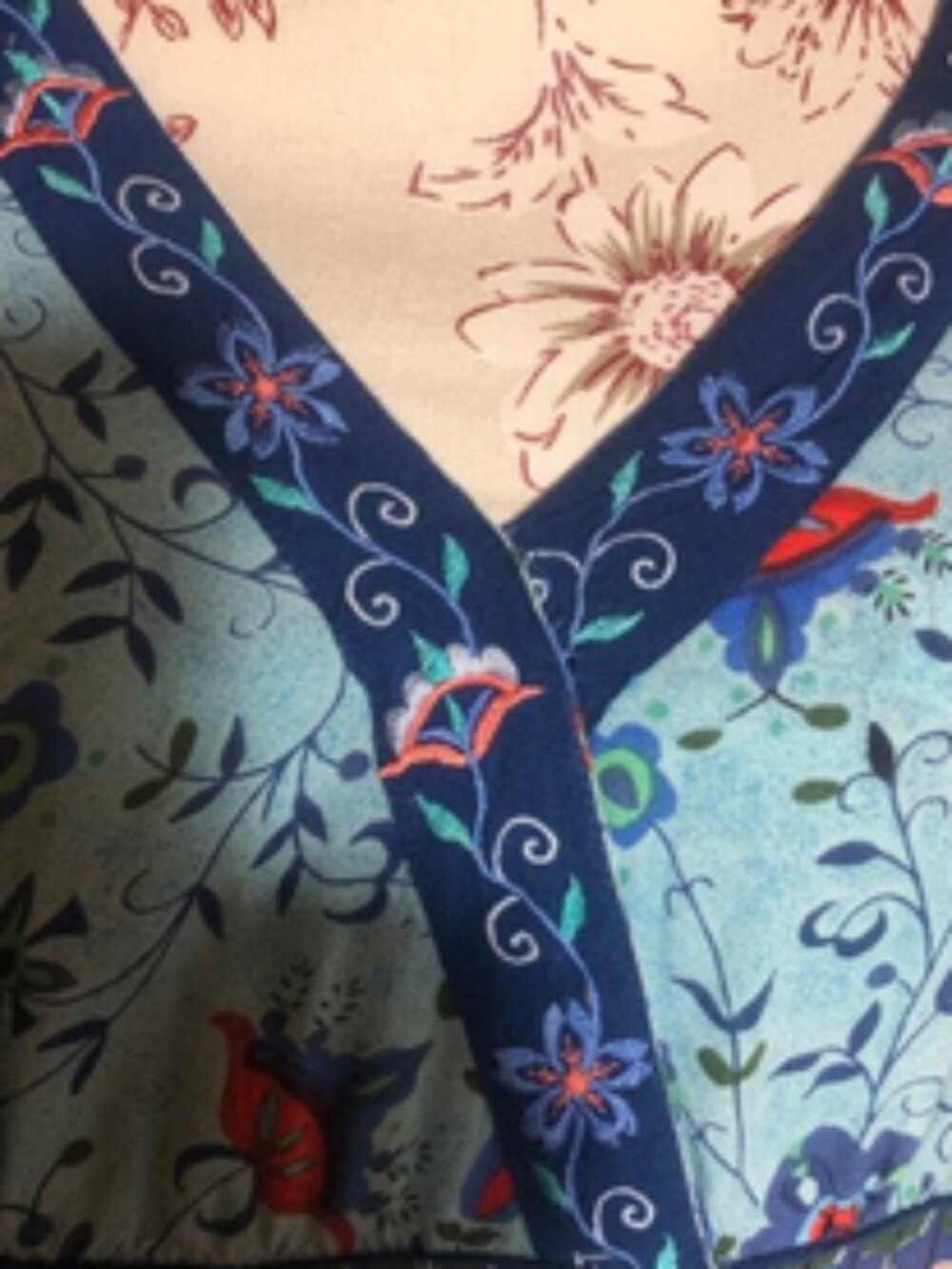 Vintage Mainstreet Blues Boho Maxi Dress - Picture 7 of 13